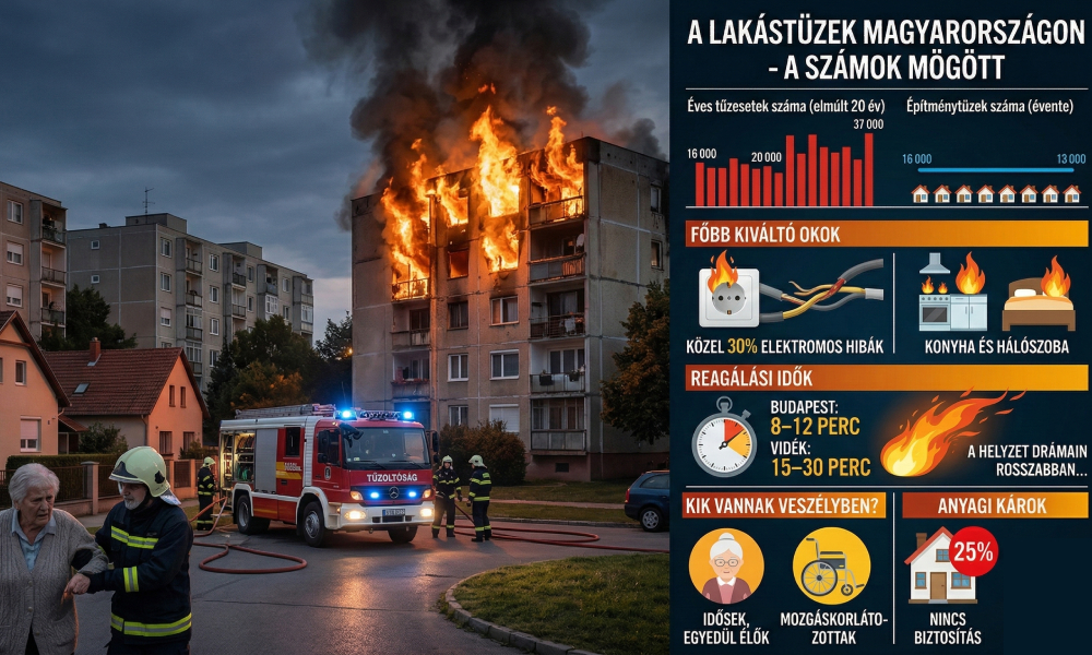 Lakástüzek Magyarországon