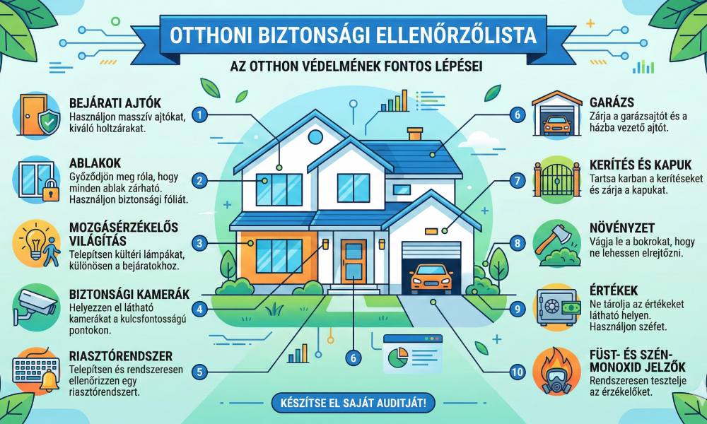 Otthoni audit infografika