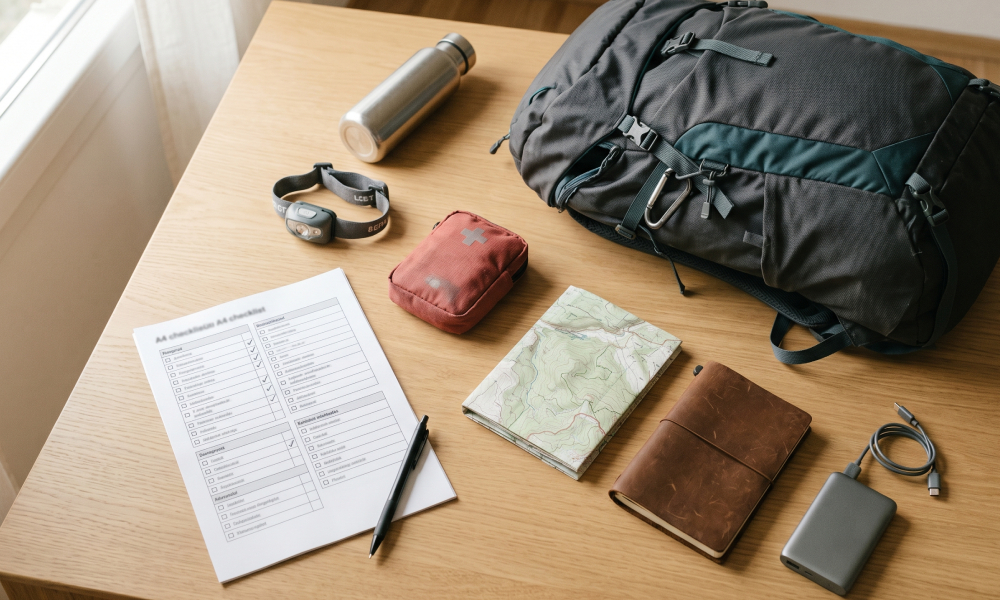 Bug out bag elemek és lista